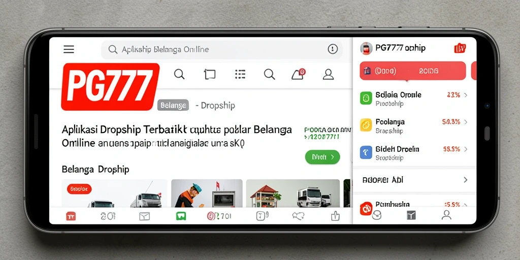 Tampilan antarmuka PG777 yang user-friendly dan fungsional.