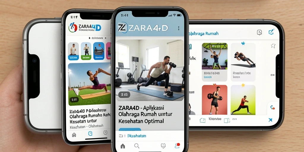 Antarmuka ZARA4D yang menarik dan mudah digunakan untuk olahraga di rumah.
